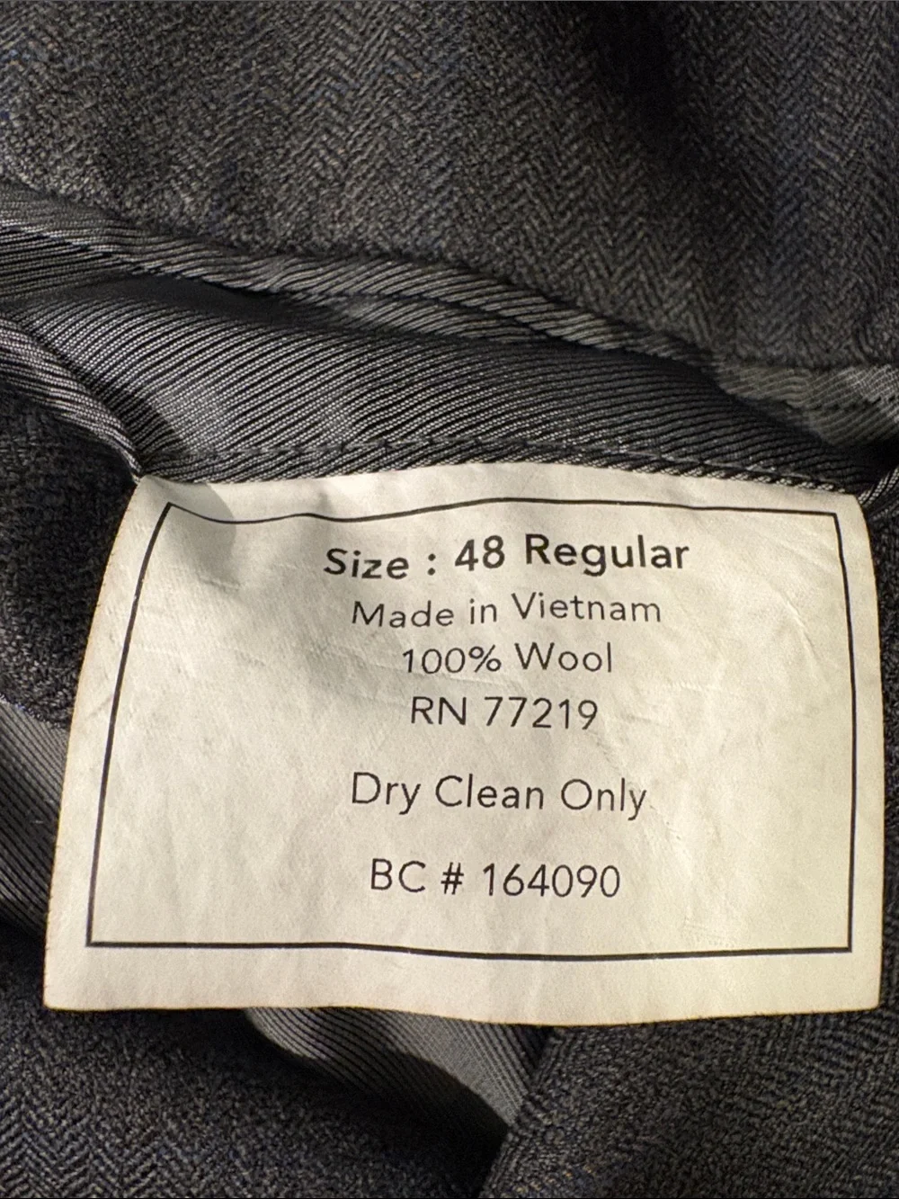 Pronto Uomo Gray Classic Single-Breasted Suit Jacket